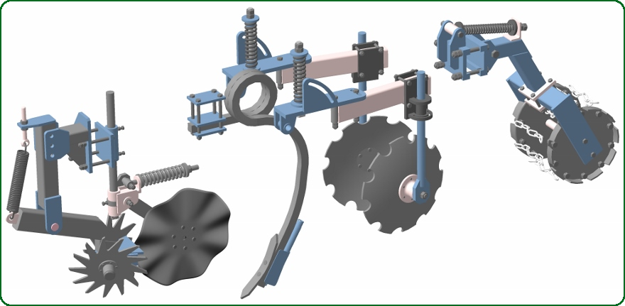Линейный рыхлитель «АГРИВАТОР» Рабочие органы