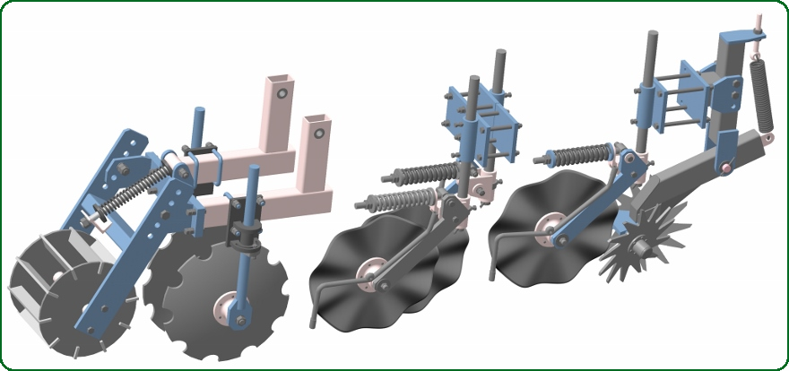 Линейный рыхлитель «АГРИВАТОР» Рабочие органы